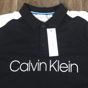 Black polo type shirt